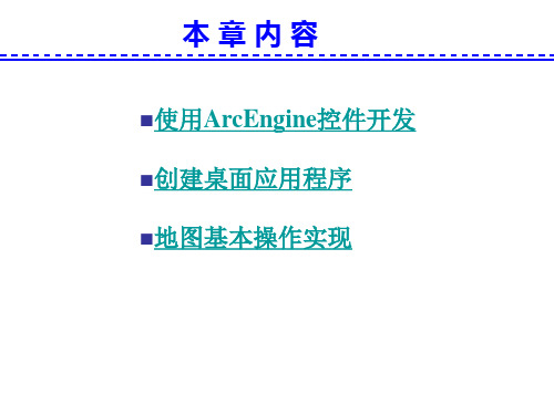 ArcEngine地图基本操作的实现