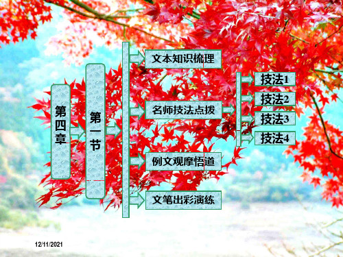 高中语文第四章第一节整体的调整课件选修《文章写作与修改》高二选修语文课件