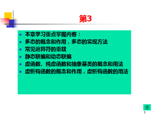 C程序设计对象分册(第3章)PPT课件