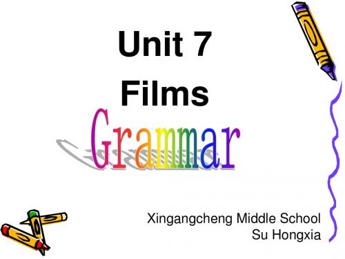 译林牛津版9A Unit 7 Films grammar 公开课教学课件共47张PPT