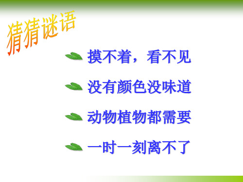 化学人教版九年级上册九年级化学第二单元我们周围的空气复习PPT课件