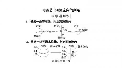 4河流流向的判别