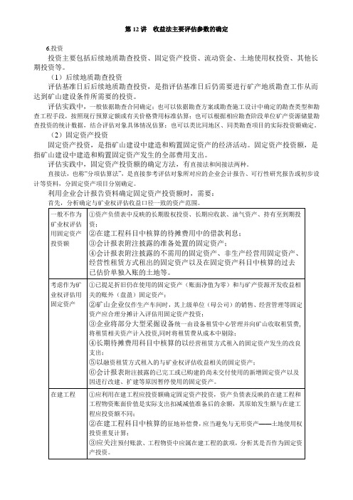 0512-收益法主要评估参数的确定 (2)