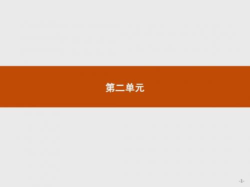 高一语文人教版必修2课件：4 《诗经》两首