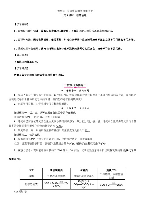 2020年 九年级化学名师测控教案  经典考点精讲 (9)