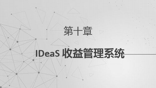 《收益管理》课件—10IDeaS 收益管理系统