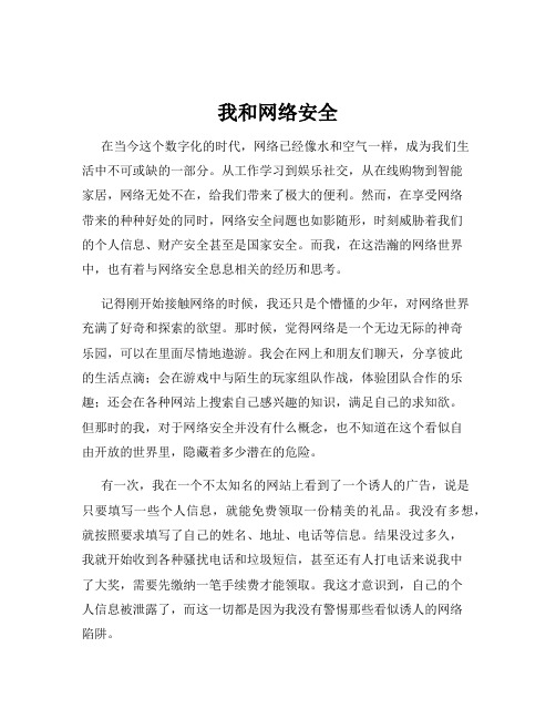 我和网络安全