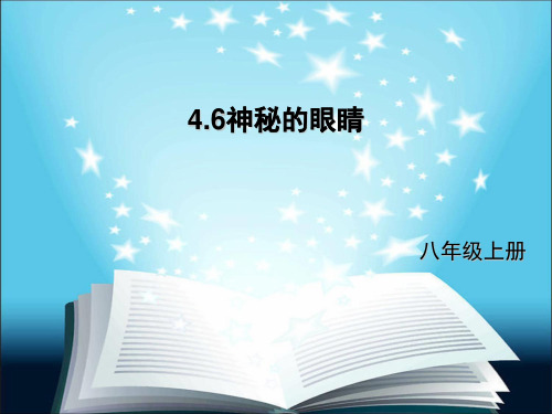 《神奇的眼睛》课件教科版八年级上册