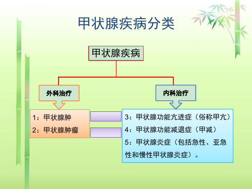 甲状腺疾病分类ppt课件