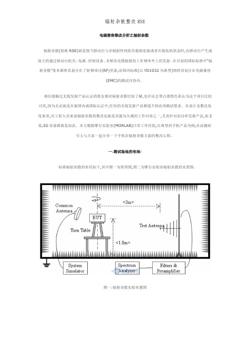 辐射杂散整改RSE