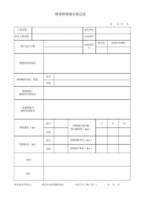 512-513桥梁伸缩缝安装记录.doc