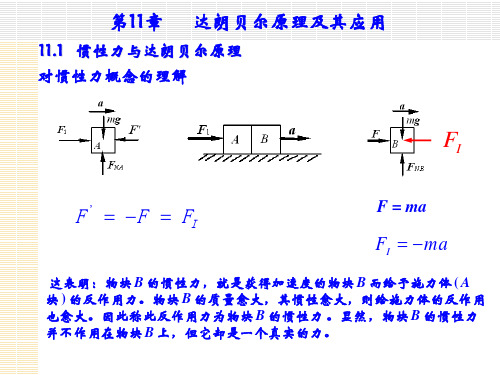 第11章 达朗贝尔原理及其应用