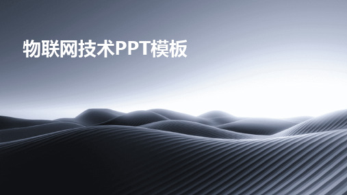 2024版物联网技术PPT模板