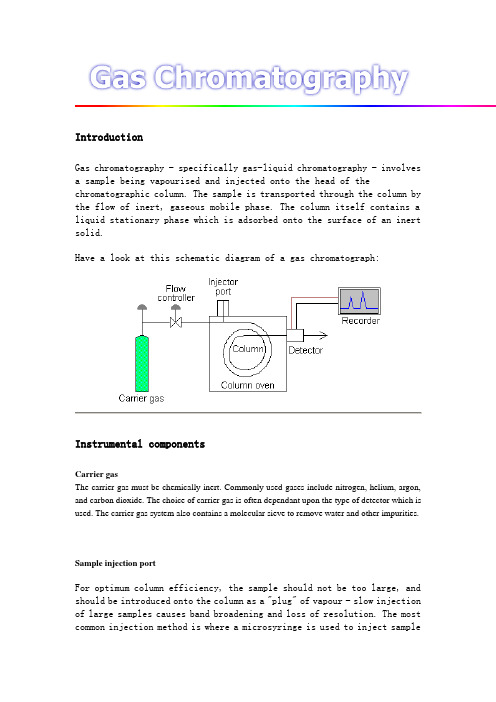 气相色谱基础英文图文介绍