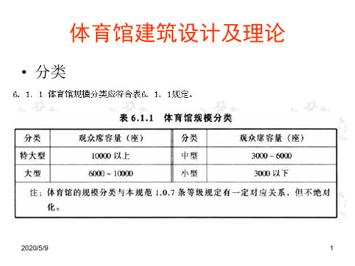 体育馆建筑设计及理论之功能分析与总体布局