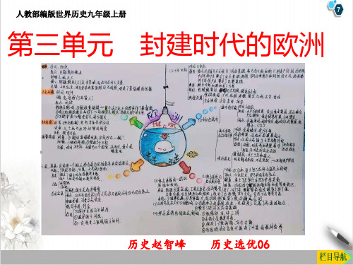 课件部编版九年级上册-封建时代的欧洲ppt_精选