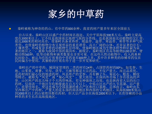 家乡的中草药