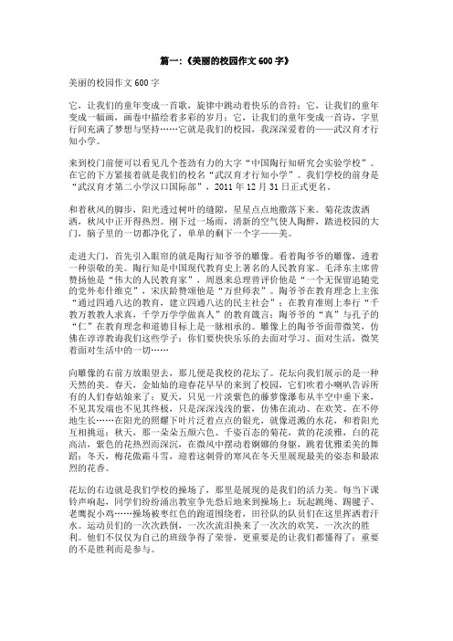 一幅画的作文600字