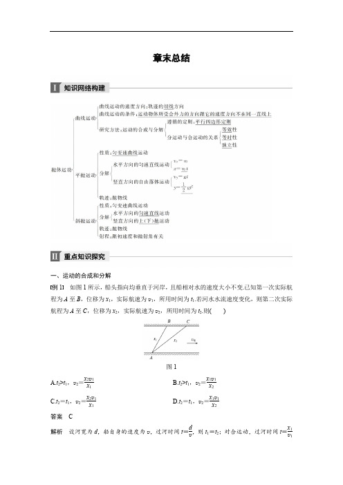 2017-2018学年同步备课套餐之高一物理教科版版必修2讲