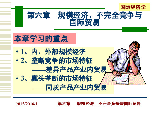 第六章 规模经济