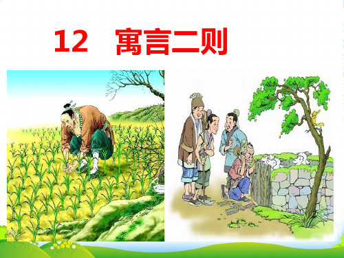 人教部编版二年级下册语文课件-12.寓言二则 (共36张PPT)