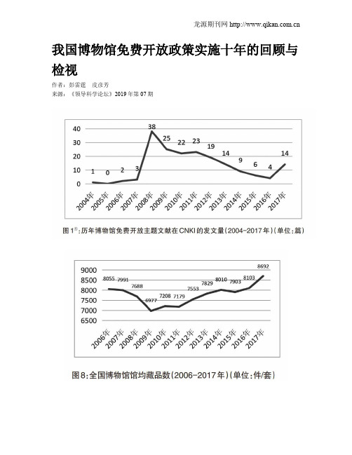 我国博物馆免费开放政策实施十年的回顾与检视