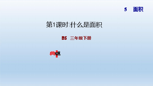 2021春北师版 三年级数学下册  第5单元  面积 习题课件(付,101页)