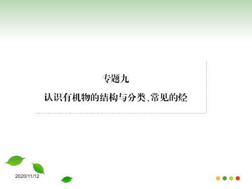 高考化学总复习精品课件：有机物的结构、分类和命名(苏教版)