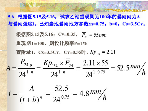 水文学第六章