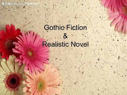 GothicFiction精品PPT课件