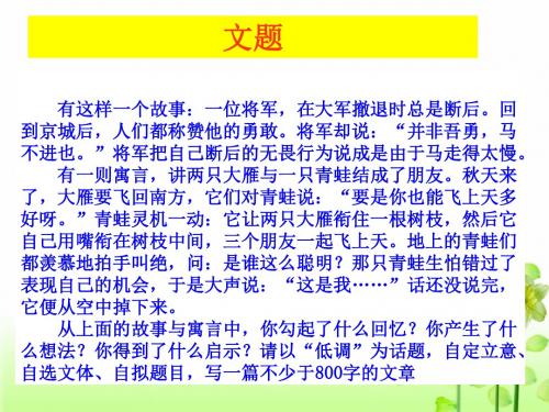 作文评讲事实更需雄辩-PPT文档