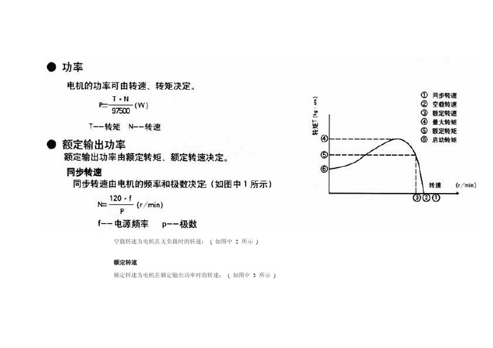 步进电机相关参数说明