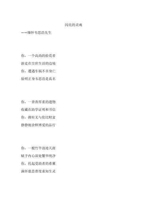 闪亮的灵魂