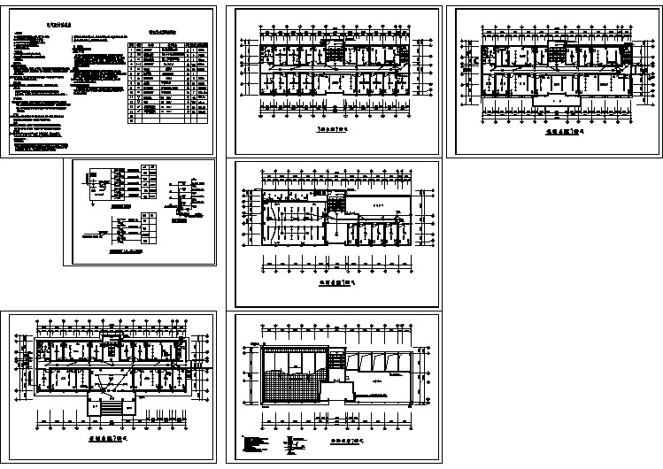 某四层办公楼强电设计图(共7张)