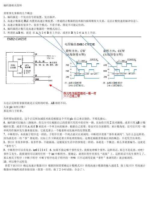 S7 200编码器高速计数器教程