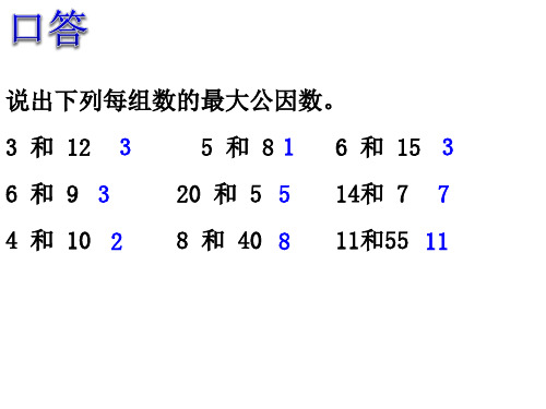 《约分练习》