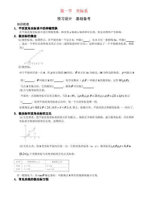 第一节 坐标系-高考状元之路