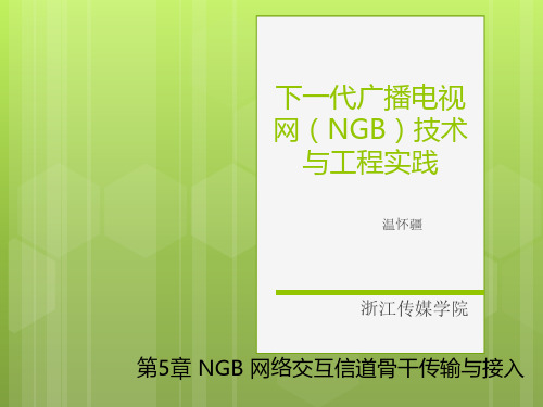 下一代广播电视网(NGB) 技术与工程实践5