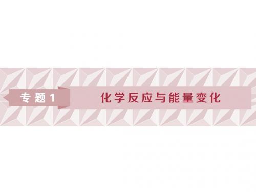 2019学年苏教版高中化学选修四课件：专题1 第一单元 化学反应中的热效应 1 第1课时(37张)