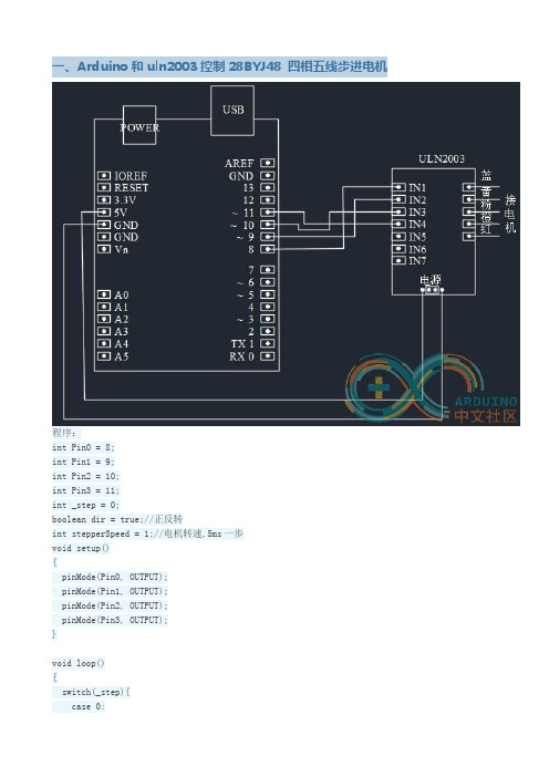 arduino控制