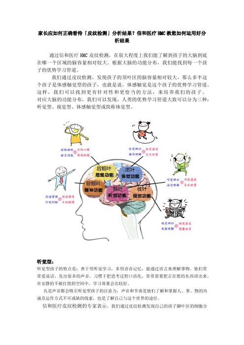 家长应如何正确看待「皮纹检测」分析结果？真兴湘雅生命科技教您如何运用好分析结果