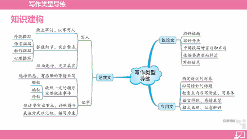 写作类型导练-2024年中考语文专题复习课件