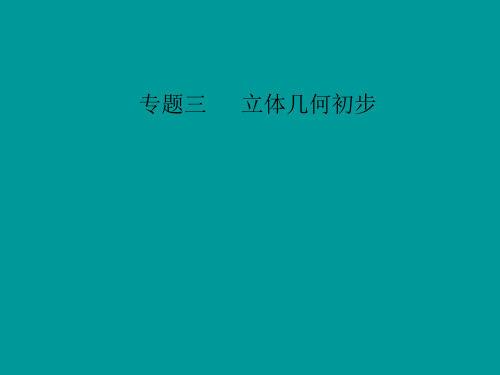 2019-2020学年高中数学学业水平习题课件:第13讲 平行关系