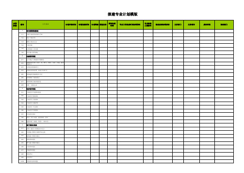 5.报建专业计划模板