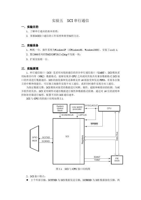 SCI串行通信