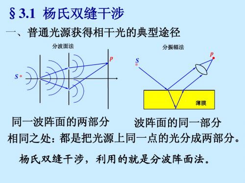 杨氏双缝