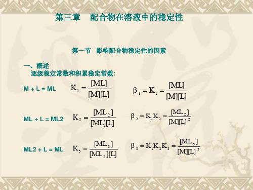 第三章配位化学