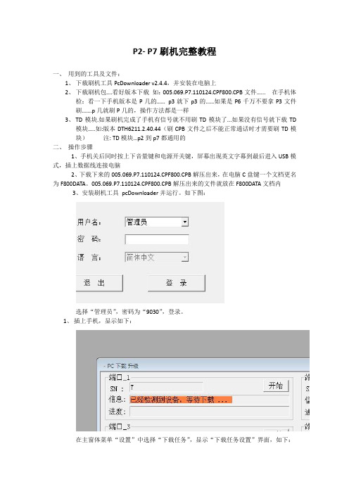 F800刷机完整教程