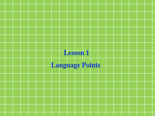 北师大版高中英语选修六Unit 18《Lesson 1 What Is Beauty》课件 Language Points 3