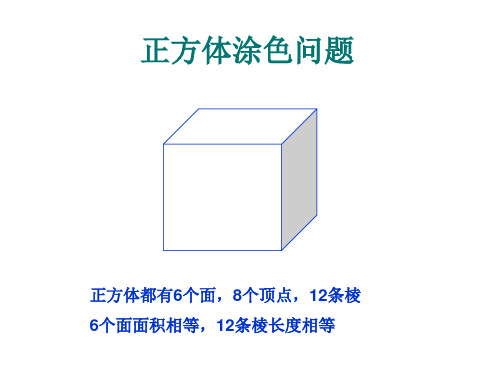 探索图形—正方体涂色问题